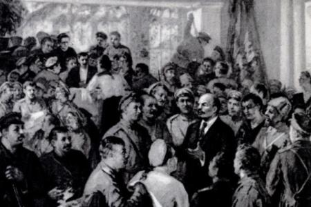 Проект KPRF.RU "Хроника революции". 19 июня 1917 года: На съезде Советов продолжаются прения об отношении к Временному правительству, большевики провели заседание по вопросу проведения демонстрации рабочих и солдат