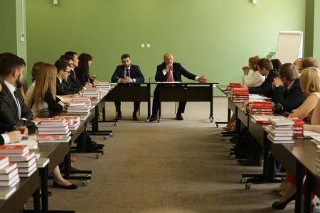 Г.А. Зюганов провел встречу в Центре политучебы ЦК КПРФ