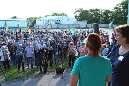 В Воронежской области прошел митинг против добычи никеля в Прихоперье