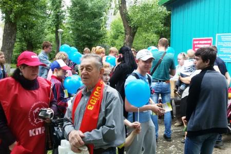 В Кургане при поддержке горкома КПРФ  прошел митинг в защиту детей, больных сахарным диабетом