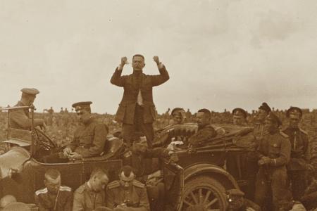 Проект KPRF.RU "Хроника революции". 22 июня 1917 года: В.И. Ленин выступил на Всероссийском съезде Советов с речью о войне, Всероссийский съезд Советов запретил намеченную демонстрацию рабочих и солдат