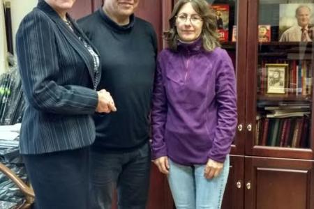 В СКП-КПСС состоялась встреча с дочерью Председателя Коммунистической партии Чили Еленой Тельер