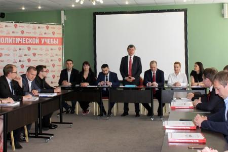 Д.Г. Новиков принял участие в открытии двадцать второго потока слушателей Центра политической учёбы