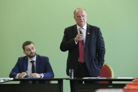 Г.А. Зюганов провел встречу в Центре политучебы ЦК КПРФ