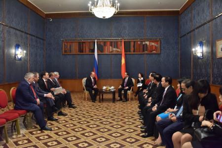 Г.А. Зюганов встретился с Президентом Социалистической Республики Вьетнам товарищем Чан Дай Куангом