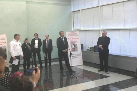 Леонид Калашников выступил на открытии выставки «Моя детская мечта», посвященной Международному дню защиты детей