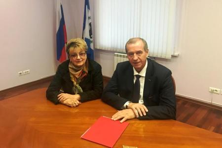 Ольга Алимова на стажировке у "красного" губернатора Иркутской области