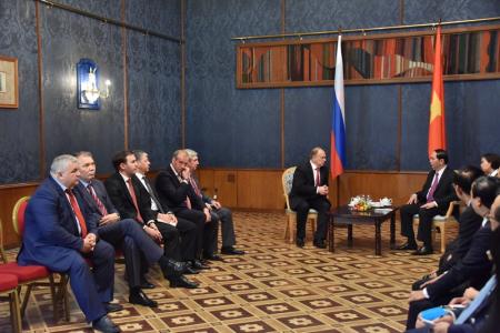 Г.А. Зюганов встретился с Президентом Социалистической Республики Вьетнам товарищем Чан Дай Куангом