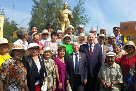 Республика Саха (Якутия), Верхневилюйск. Новый сквер имени В.И. Ленина