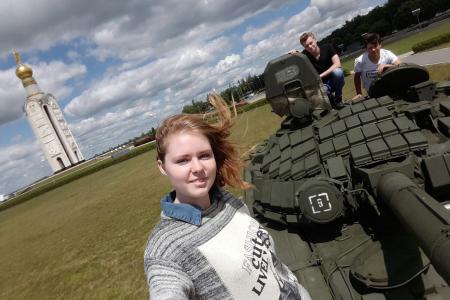 Комсомольцы Белгородской области отметили 74-ю годовщину Прохоровского сражения
