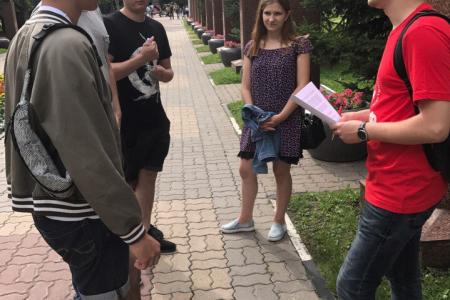 Комсомольцы Белгородской области отметили 74-ю годовщину Прохоровского сражения