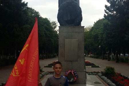 Комсомольцы Белгородской области отметили 74-ю годовщину Прохоровского сражения