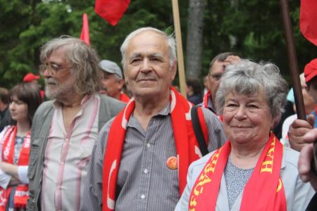 Коммунисты Псковской области участвовали во встрече на Кургане Дружбы в Себежском районе