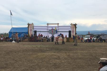 КПРФ на празднике животноводов в Туве