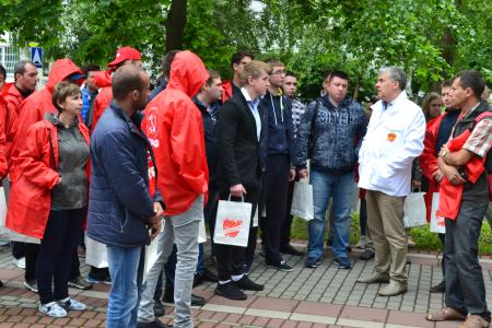 Слушатели Центра политической учебы ЦК КПРФ посетили народное предприятие П.Н. Грудинина в Подмосковье