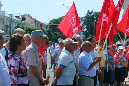 Жители Чувашии протестовали против криминальной олигархии и чиновничьего беспредела
