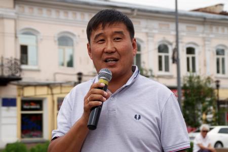 Республика Бурятия. Мы – за Россию без криминальной олигархии и чиновничьего беспредела! Мы – за чистые выборы!