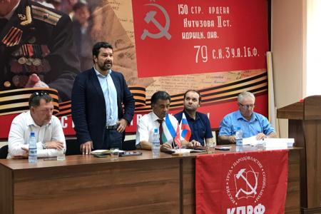 Республика Башкортостан. Депутат-коммунист А.А. Ющенко посетил г. Мелеуз и Стерлибашевский район
