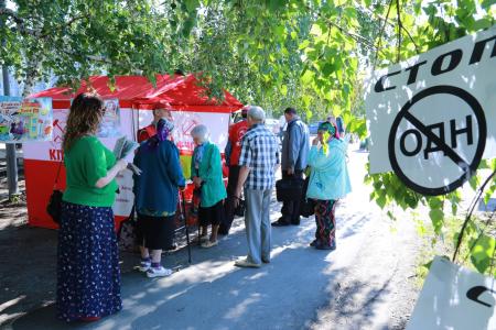 Омская область. Красная палатка против коррупции
