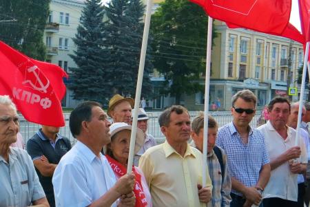 Жители Чувашии протестовали против криминальной олигархии и чиновничьего беспредела