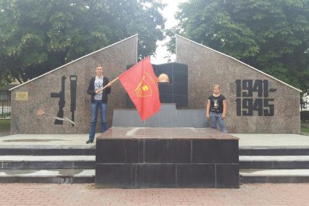 Комсомольцы Белгородской области отметили 74-ю годовщину Прохоровского сражения