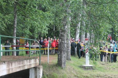 Коммунисты Псковской области участвовали во встрече на Кургане Дружбы в Себежском районе