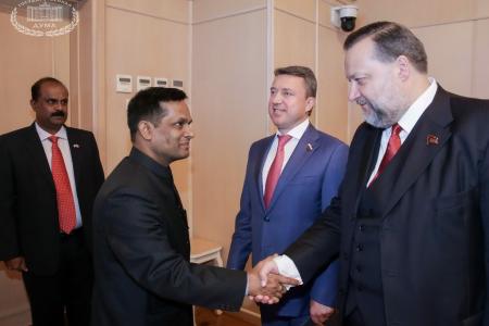 П.С. Дорохин: «Первый визит в Государственную Думу РФ спикера парламента Индии – новый этап в развитии наших отношений с этим стратегическим партнером России!»