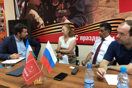 Республика Башкортостан. Депутат-коммунист А.А. Ющенко посетил г. Мелеуз и Стерлибашевский район