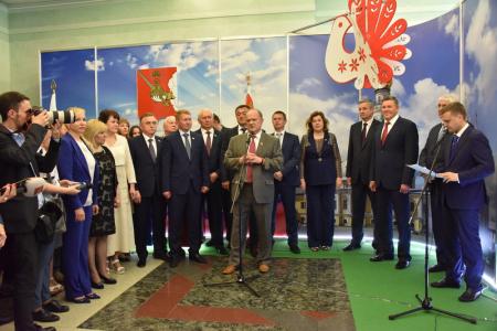Г.А. Зюганов выступил на открытии выставки в рамках «Дней Вологодской области в Государственной Думе»