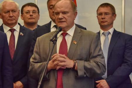 Г.А. Зюганов выступил на открытии выставки в рамках «Дней Вологодской области в Государственной Думе»