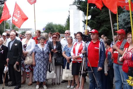 Курск. «Пусть только рука на Ленина поднимется…»