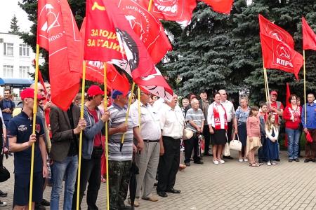 Курск. «Пусть только рука на Ленина поднимется…»