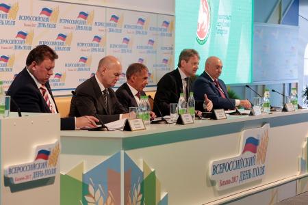 Республика Татарстан. В.И. Кашин выступил на открытии Всероссийского дня поля-2017