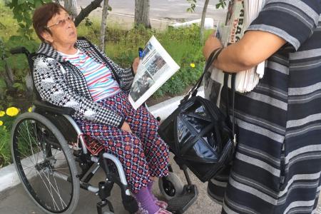 Республика Тыва. Коммунисты посетили Дом для престарелых граждан