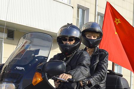 В Алтайском крае стартовал мотопробег «Наша Родина – СССР», посвященный 100-летию Великого Октября