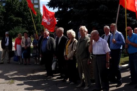 Н.Н. Иванов провел митинг в защиту социально-экономических прав курян, за честные выборы и в поддержку «Детей войны»