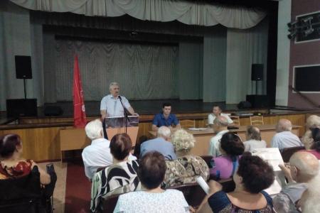 Краснодарский край. В Тихорецке Николай Осадчий провел встречу с избирателями