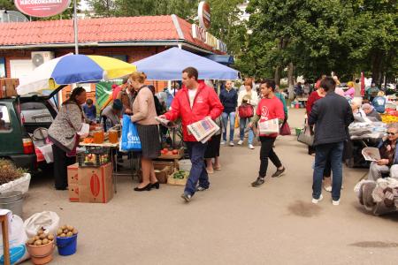 Красные агитгруппы посетили города Рязанской области