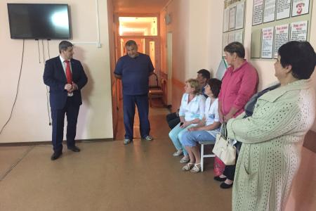 Белгородскую область с рабочим визитом посетил депутат Государственной Думы Денис Парфёнов
