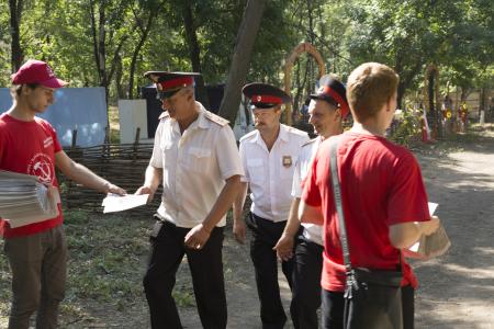 Краснодарский край. Активисты КПРФ и Союза Советских офицеров почтили память героев-казаков Кубани и Дона