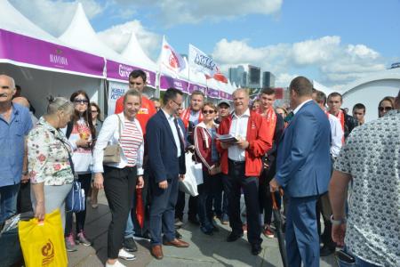 Г.А.Зюганов посетил Московский фестиваль Прессы