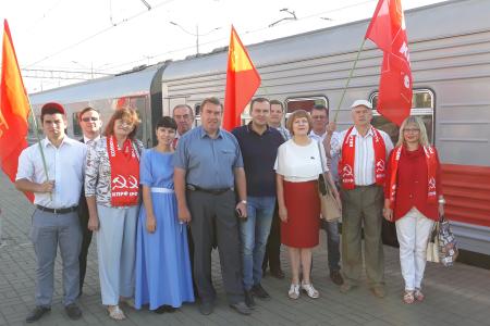 Ю.В. Афонин встретился с врио главы Республики Мордовия В.Д. Волковым и провел прием жителей Саранска