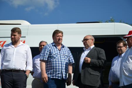 Московская область. В.И. Кашин принял участие в юбилейном торжестве в поселке Красная Пойма