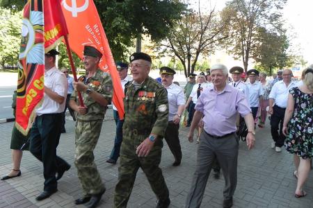 Белгородские коммунисты и их союзники отметили 74-ю годовщину освобождения Белгорода 