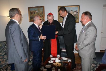 Сергей Гаврилов рассказал представителю Ватикана о деятельности российского парламента по защите христианских ценностей