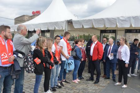Г.А.Зюганов посетил Московский фестиваль Прессы