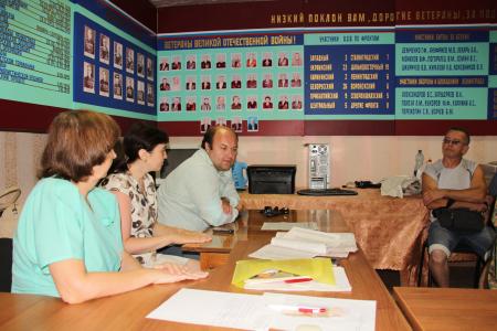 Рязанская область. Секретари обкома КПРФ Э.Н. Волков и Д.С. Сидоров совершили рабочую поездку в Пронский район
