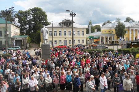 В Ивановской области прошли митинги протеста против новой системы обращения с твёрдыми коммунальными отходами
