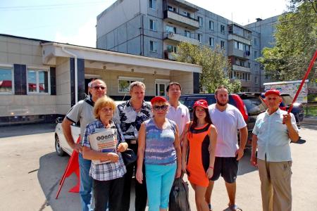 Приморский край. Кандидаты от КПРФ из города Артема провели автопробег против фальсификаций