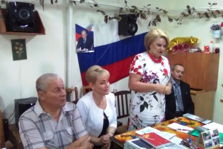 Н.А. Останина и депутат Новгородской областной Думы О.А. Ефимова посетили Окуловский район